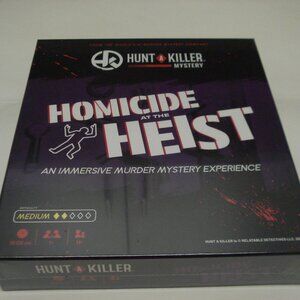 Hunt A Killer - Homicide at the Heist Murder Mystery Party Game NEW and SEALED